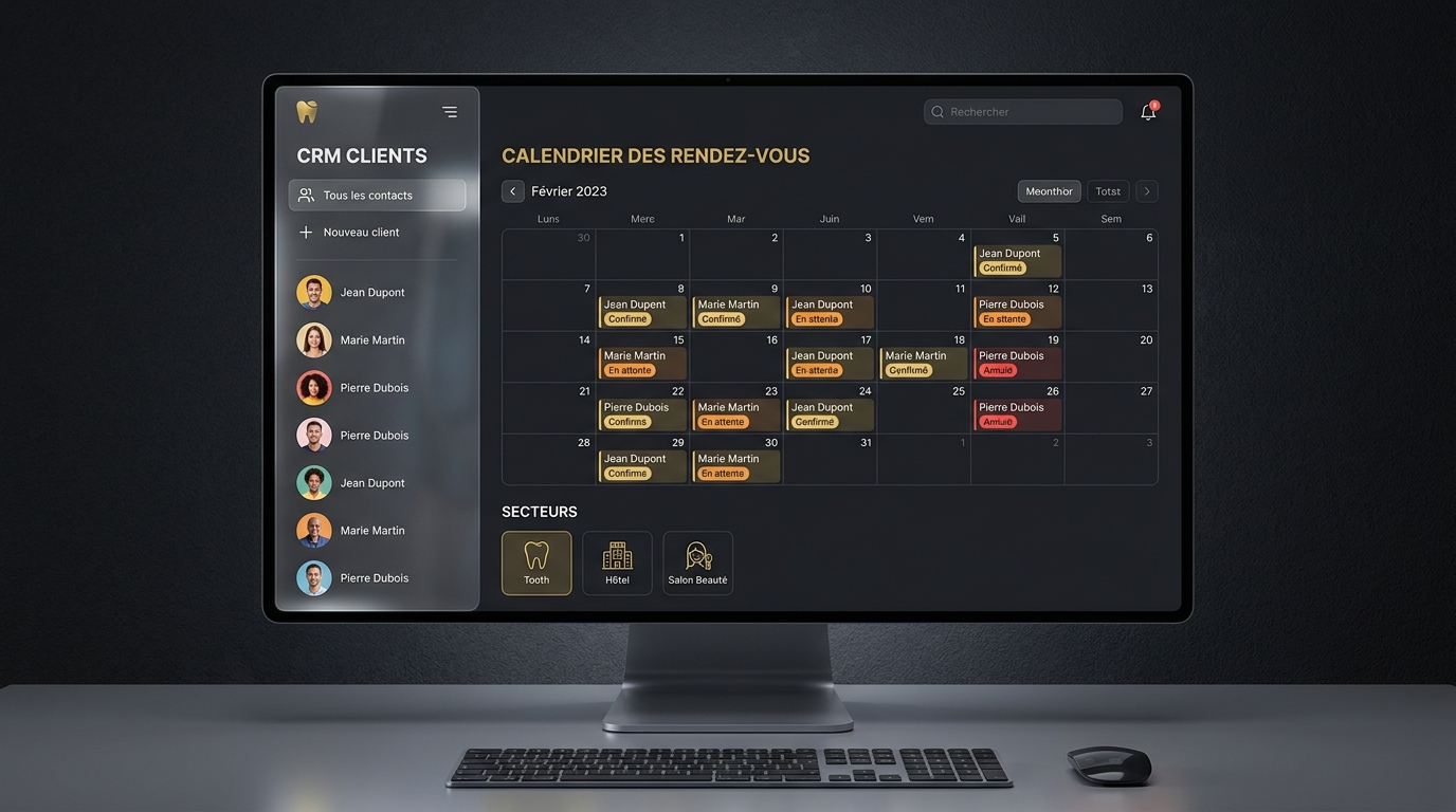 K-SAT Appointment & CRM Platform — dashboard