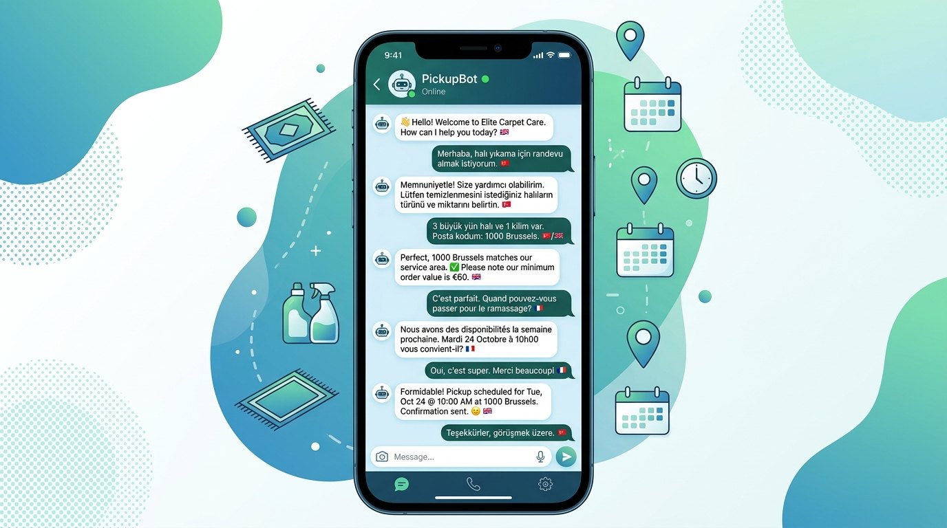 Étape 1 — L'assistant WhatsApp IA — K-SAT Logistics ERP